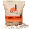 Sunrise Flour Mill Heritage Organic Whole Wheat Flour - 5 lbs | Milled from red hard wheat within 10 Days | Easier to Digest wit