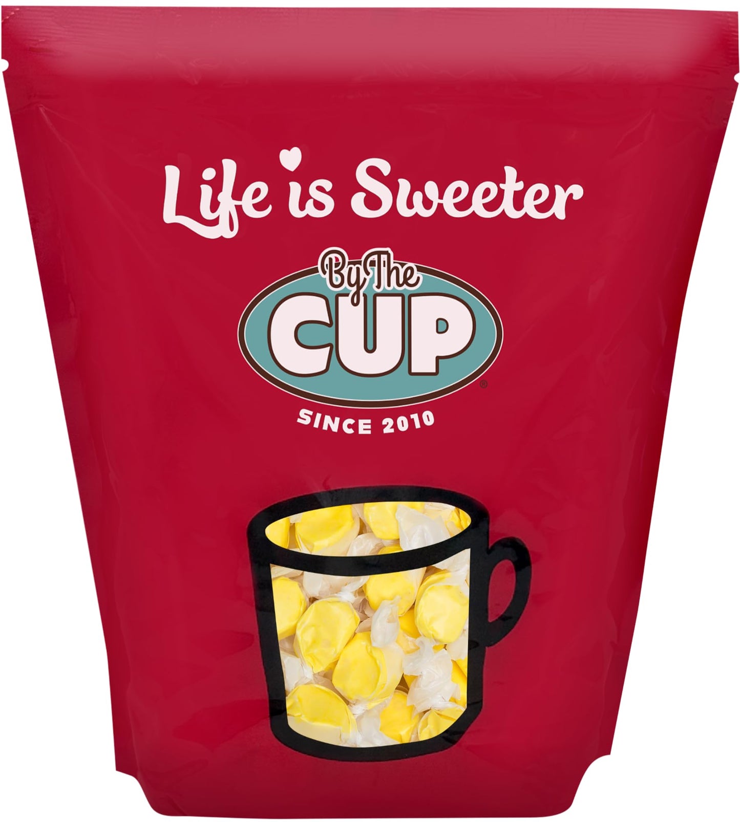 By The Cup Banana Taffy, 2 Lb Bulk Bag