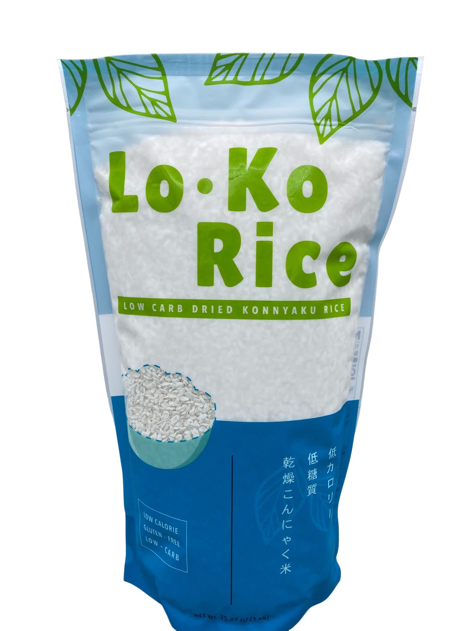 Konjac Riceshirataki Ricelow Calorieketo Friendlylo Ko Rice Healthy Low-Carbholiday Gifts Sushihealthy Diet 35.27Oz(1Kg)