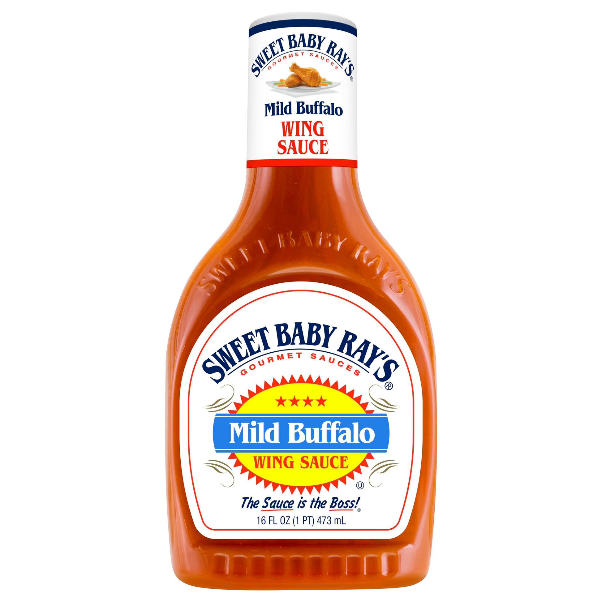Sweet Baby Rays Mild Buffalo Wing Sauce, 16 Fl Oz (Pack of 1)