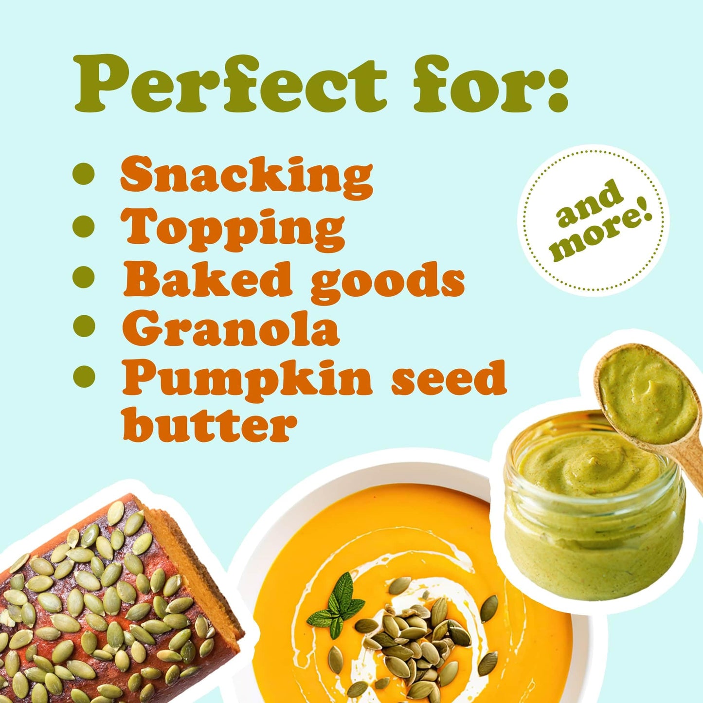 Food to Live Organic Raw Pepitas, 12 Ounces - Non-GMO, Pumpkin Seed Kernels, Unsalted, No Oil, No Shell, Vegan, Kosher, Bulk. Ke