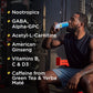 LIFEAID FOCUSAID Energy Blend Nootropics Drink, 12 Fl Oz, Pack of 12, 100mg Natural Caffeine, Green Tea, Yerba Mate