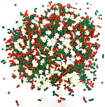 SweetGourmet Noel Mix | Christmas Holiday Sprinkles Bulk | 2 Pounds