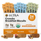 Olyra Organic Breakfast Biscuits - Variety Pack - Healthy Snacks for mature-themeds - Office Snacks - Healthy Cookies - High Fiber Snack - Natural Energy Breakfast Biscuit 24 Packs