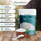 Viva Doria Malabar Black Peppercorns, Whole Black Pepper, Black Peppercorn, 12 Oz And Pure Sea Salt, Coarse Grain, 2 Lb, For Grinder Refills, 2 Piece Set