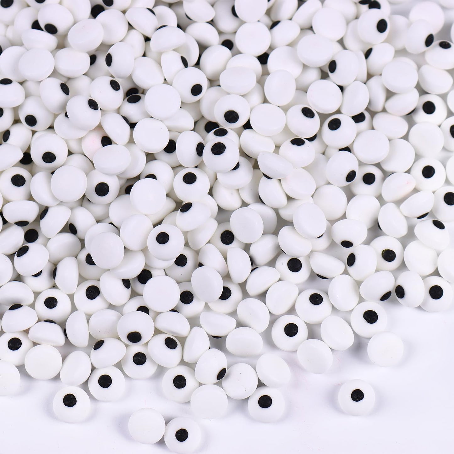 Milovin Candy Eyeballs - 0.4in Edible Eyes Sprinkles for Cake, Cupcake, Ice Cream - 4.23 oz Sugar-Eyeballs