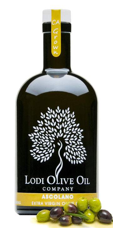 Lodi Ascolano Extra Virgin Olive Oil - Premium California Olive Oil - Gourmet Ascolano Olive Oil - Cooc Certified Cold Pressed P