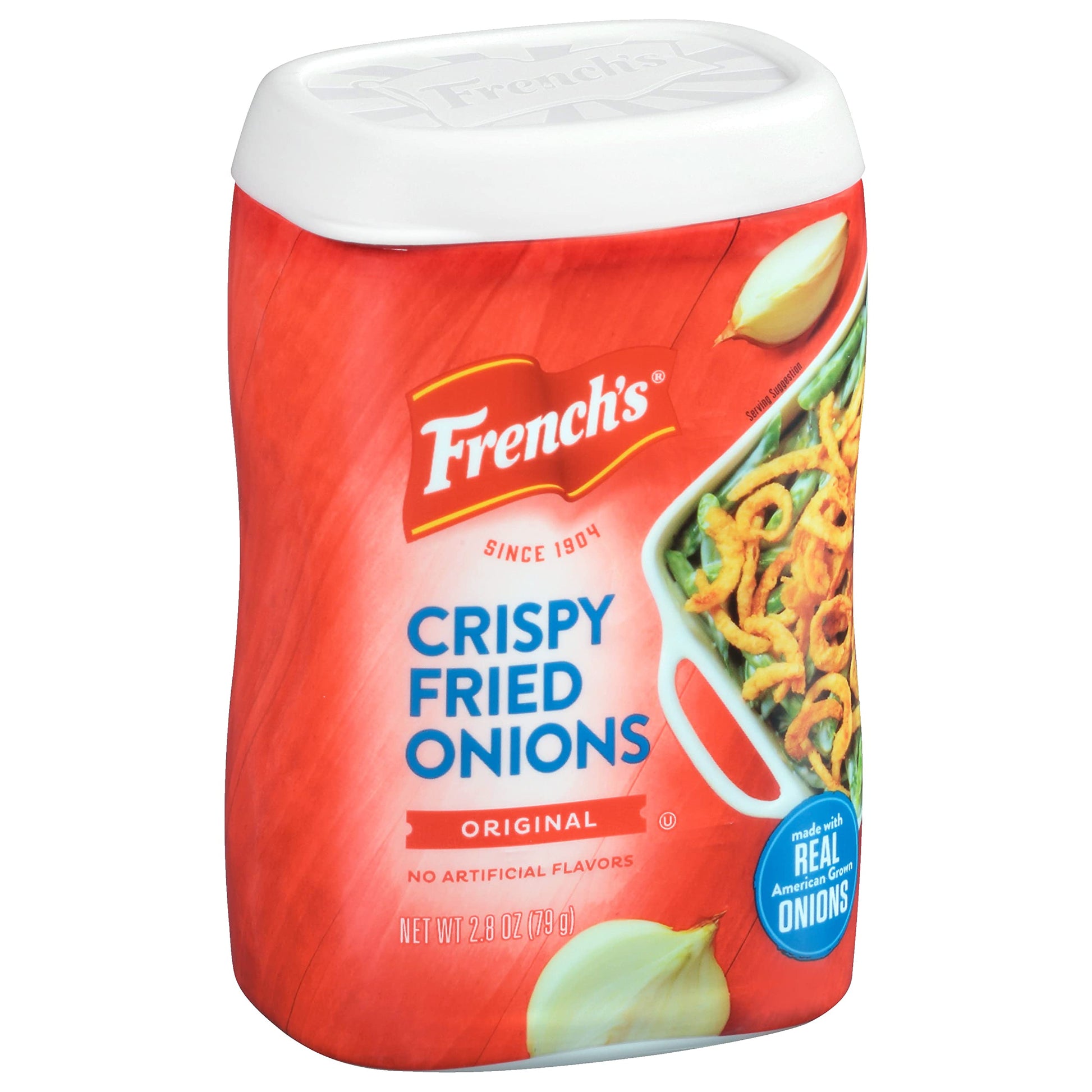 French'S Original Crispy Fried Onions, 2.8 Oz (Pack Of 15)