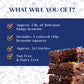 Thank You Gift Basket Appreciation Chocolate Brownies Food Gift For Men Women Teacher Co Worker Nurse | Nut Free | Kosher