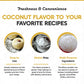 Fanale Coconut Bubble Tea Flavoring Powder - Instant Flavoring for Baking, Smoothies & Drinks - 2.2 lb Pack