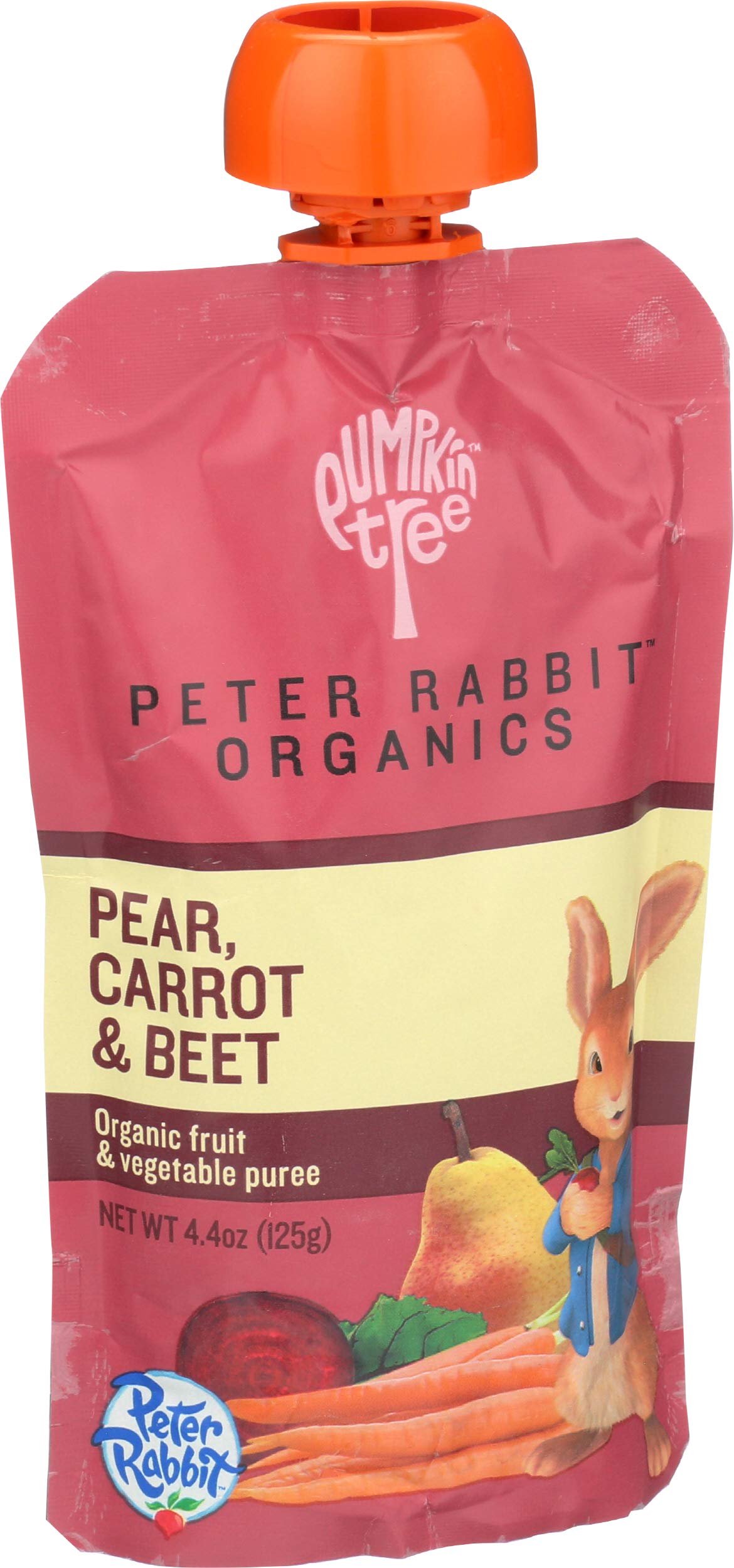 Peter Rabbit Organics Puree Beet Carrot Pear, 4.40 Oz