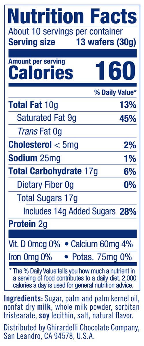 Ghirardelli Chocolate White Candy Making Wafers, 10 Ounce