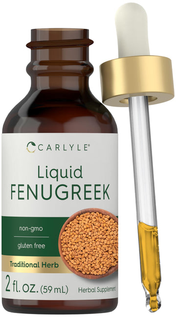 Carlyle Fenugreek Extract Liquid Tincture - Non-GMO, Gluten Free - 2 fl oz - Model CL25061