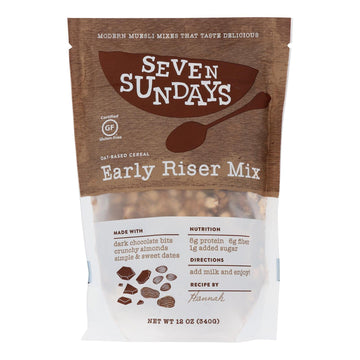 Seven Sundays, Muesli, Cocoa&Coconut, Pack of 6, Size - 12 OZ, Quantity - 1 Case