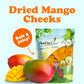 Food to Live Dried Mango Cheeks - Premium Quality, Unsweetened, 3 Pounds, Gluten-Free, Raw Vegan Snack