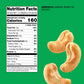 Emerald Nuts Roasted and Salted Whole Cashews (1-Pack) | 36oz Resealable Bulk Bag | Plant-Based Protein, Kosher Certified, Non-G