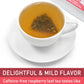 Olvvla Raspberry Leaf Tea Bags - 100% Pure Herbal Tea - Caffeine-free - 50 Count