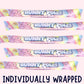 Bunny Poles Marshmallow Twists, Pastel Fluffy Candy Sticks, Individually Wrapped Party Favor Treats, (Pack Of 3)
