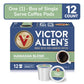 Victor Allens Coffee Hawaiian Blend, Medium Roast, 12 Count Single Serve Pods for Keurig, Brown