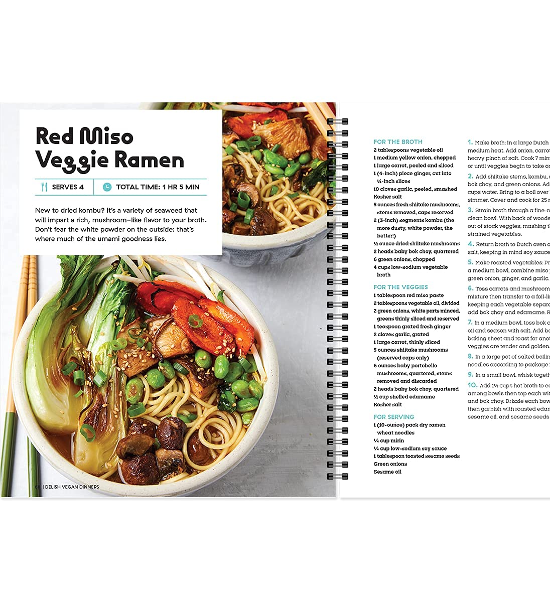 Delish Vegan Dinners: 70+ Amazing Weeknight Dinners, Colorful Salads, Plant-Based Spins On Comfort Classics, And Much More - Learn To Create Healthy And Delicious Meat-Less Meals At-Home!