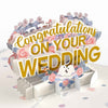 Wedding Congratulations 5''x7'' Card, Pop-Up Cards