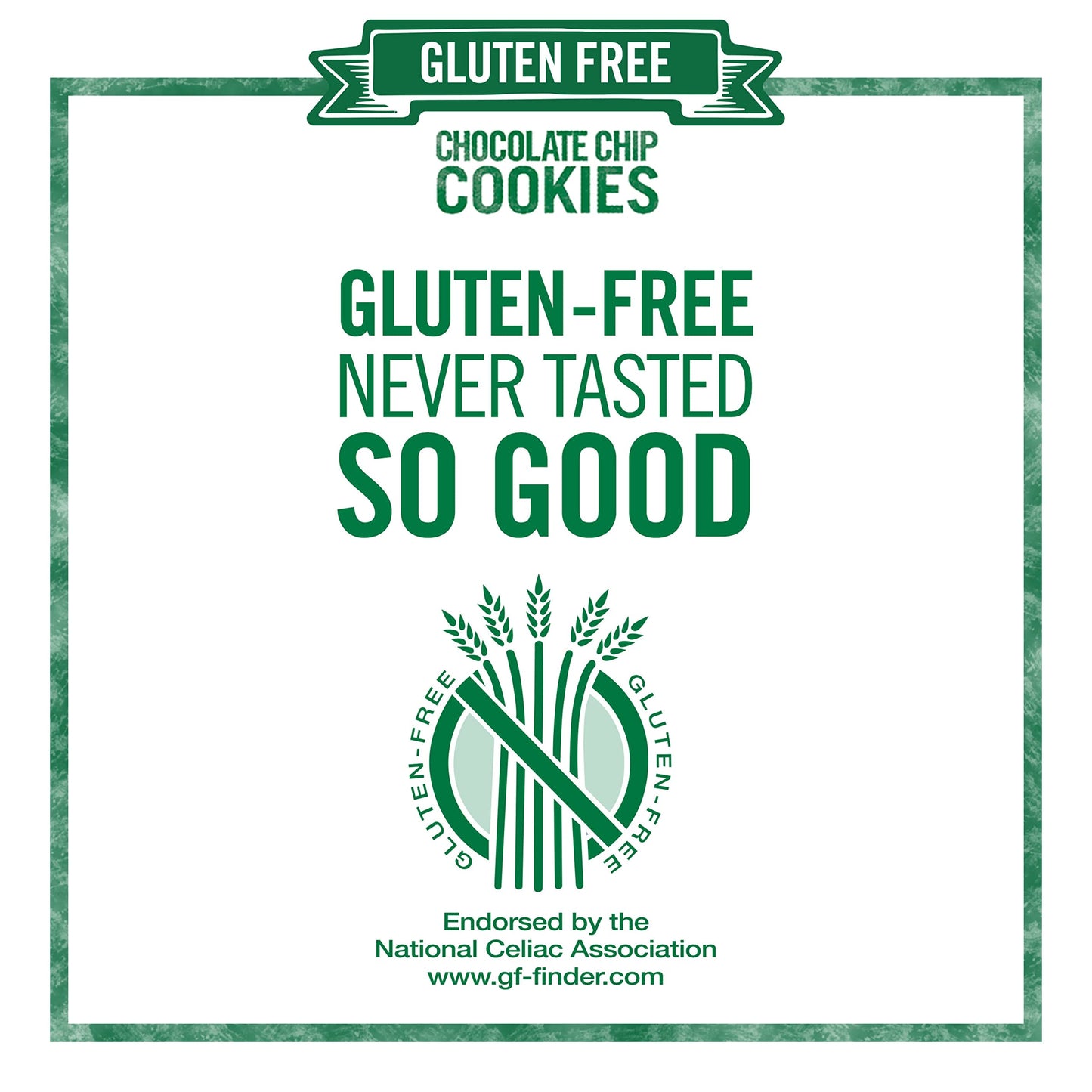 Tates Bake Shop Tiny Gluten Free Chocolate Chip Cookies, 16.5 Ounce, 3 Bags