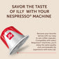 illy Aluminum Espresso compact pieces Compatible with Nespresso - Classico Medium Roast - 10 Count (Pack of 5)