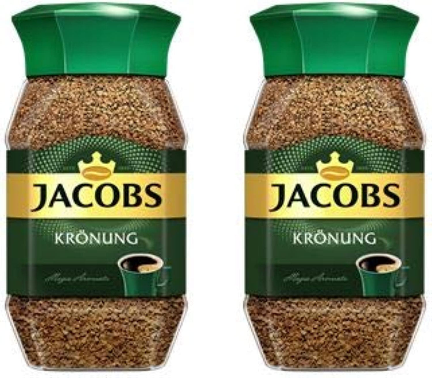Jacobs Kronung Instant Coffee 200 Gram / 7.05 Ounce (Pack Of 2)