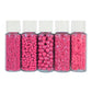 Confect Sprinkles for Cakes & Cupcakes Decoration | Assorted Pack of 5 Crimson Pearl sprinkles | Pink Sprinkles | Bithday Sprink