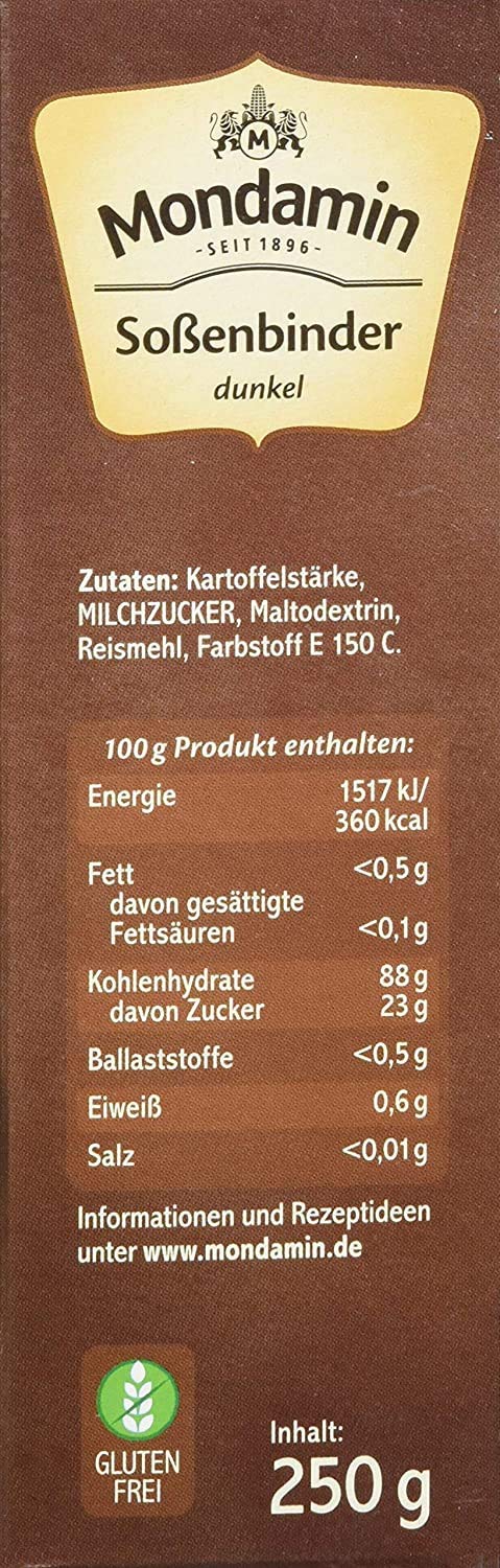 Mondamin Fix Soenbinder dunkel (German Import)