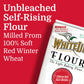 White Lily Unbleached Self-Rising Flour, 5-Lb Bags (2-Pack)