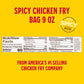 Spicy Chicken Fry Batter Mix 9 Oz. (Pack Of 1) - Seasoned And Ready To Use - Extra Spicy - Extra Crunchy - Filled With Cajun Fla