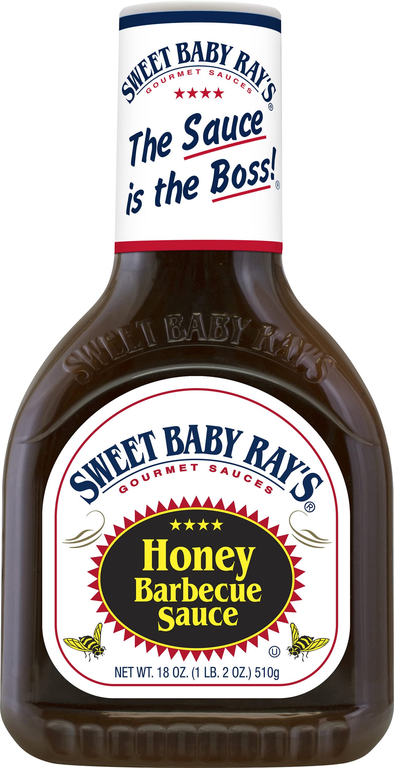 Sweet Baby Ray'S Variety Bbq Sauce Set - Honey, Hickory, And Sweet 'N Spicy - 18 Oz Bottles - Pack Of 3 For Flavorful Grilling A