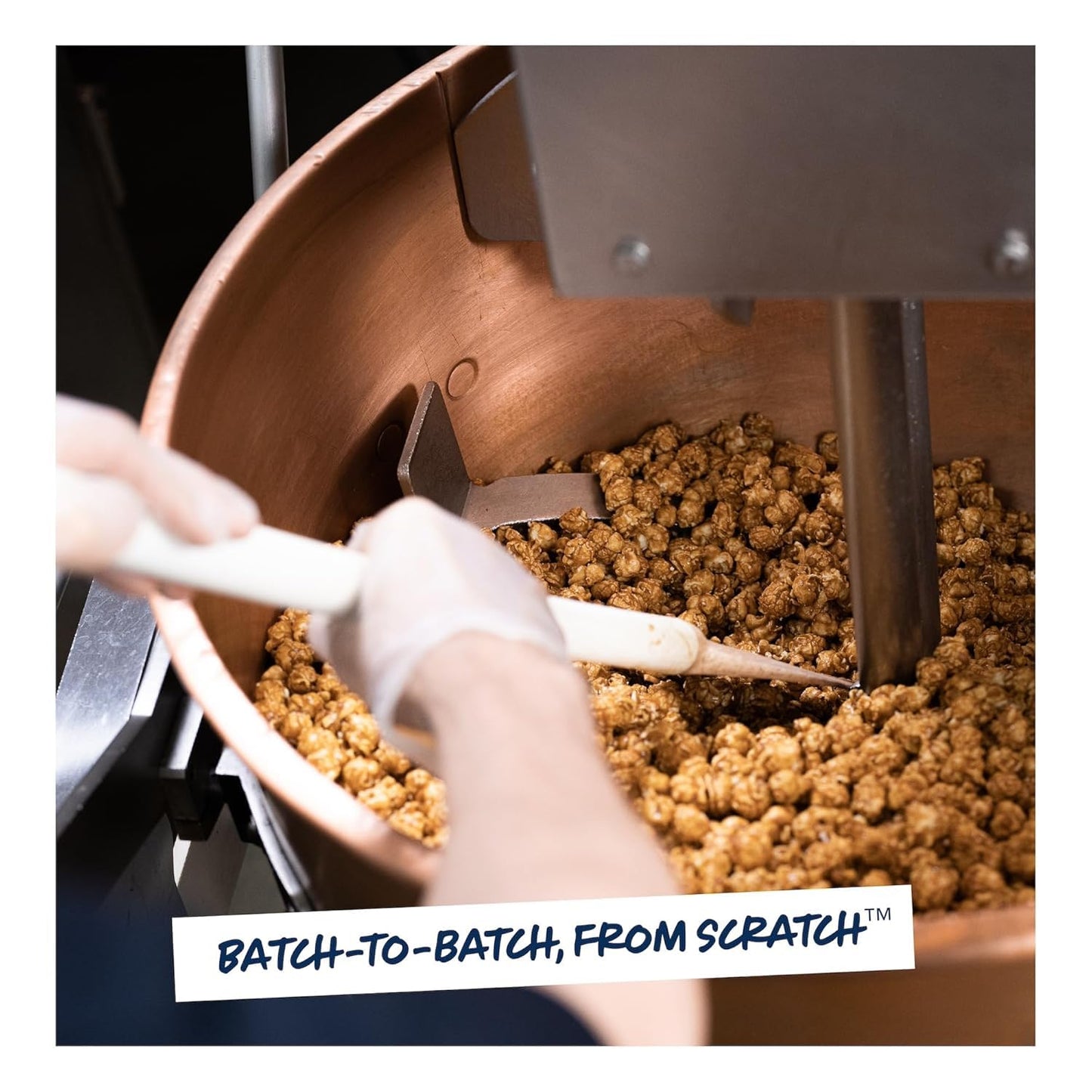 Garrett Popcorn CaramelCrisp, 7.5oz, 4 Bags, Caramel Gourmet Popcorn, Gluten Free, Sweet Snack, Popped Popcorn Bags