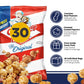 Sweet and Salty Popcorn Individual Bags, 30 Count Bulk Pack- Classic Caramel Coated Popcorn & Peanuts, On-the-Go Snack by Cracke