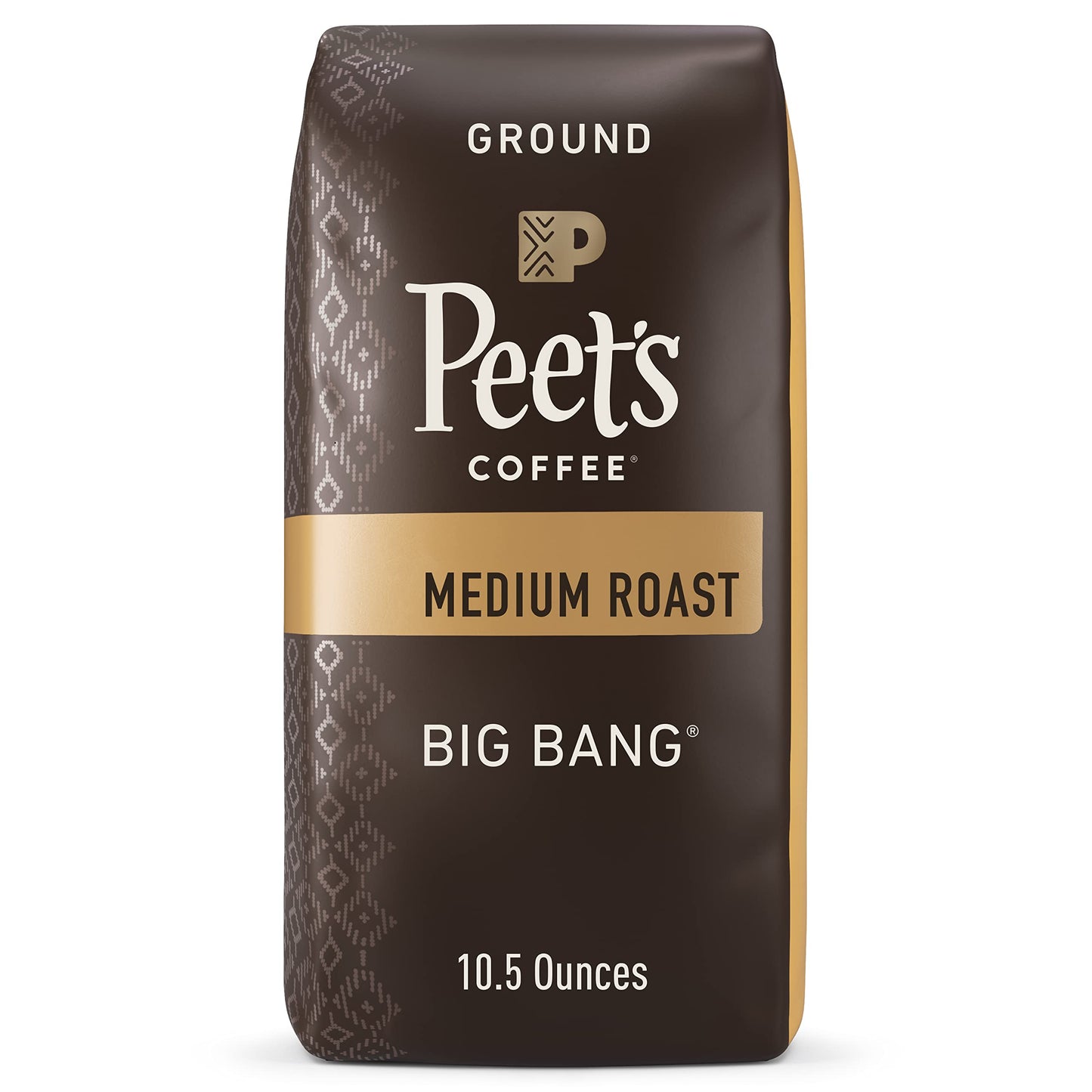 Peets Coffee Medium Roast Ground Coffee - Big Bang, 10.5 Ounce Bag