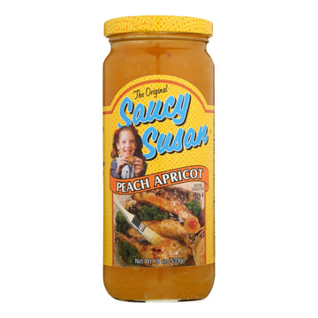 Saucy Susan Sauce Peach Apricot Original, 19 Oz