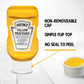 Heinz 100% Natural Yellow Mustard (Forever Full, Inverted, No Seal To Peel, 16 Ct Casepack, 13 Oz Bottles)