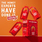 Nates Bulk 400ct Hot Honey Minis - Single-Serve 100% Pure Honey Infused with Habanero Chili Pepper - 0.49oz Packets  400ct box