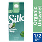 Silk, Organic Milk Substitute, Soy, Unsweetened, 64 Fl Oz