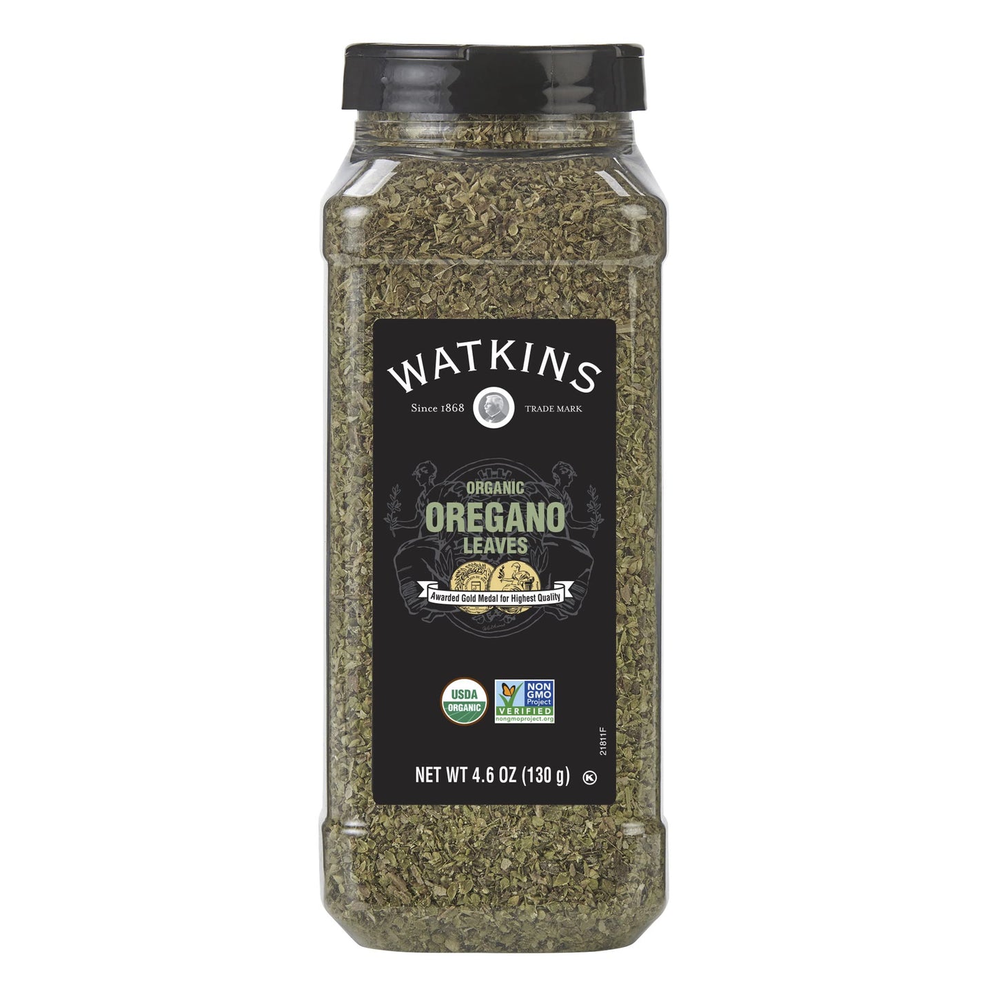 Watkins Gourmet Spice Organic Oregano, Bulk Food Service Size, 4.6 oz, Model 6569
