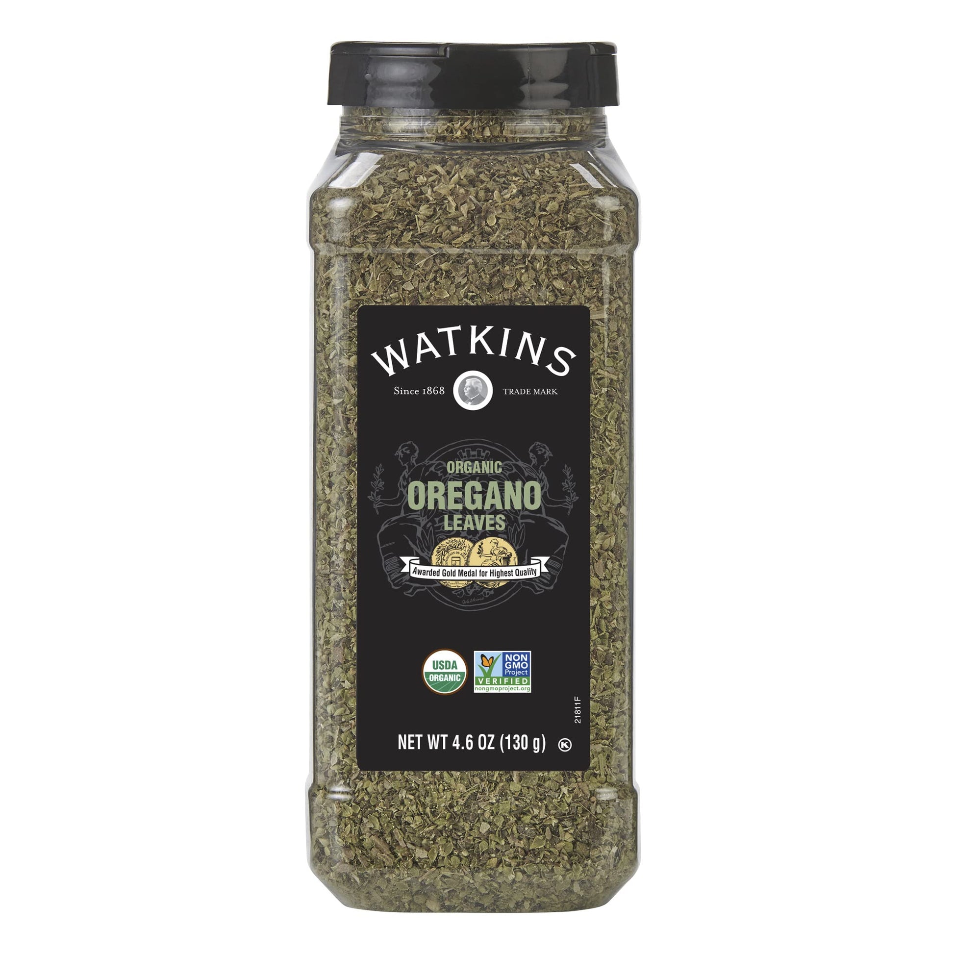 Watkins Gourmet Spice Organic Oregano, Bulk Food Service Size, 4.6 oz, Model 6569