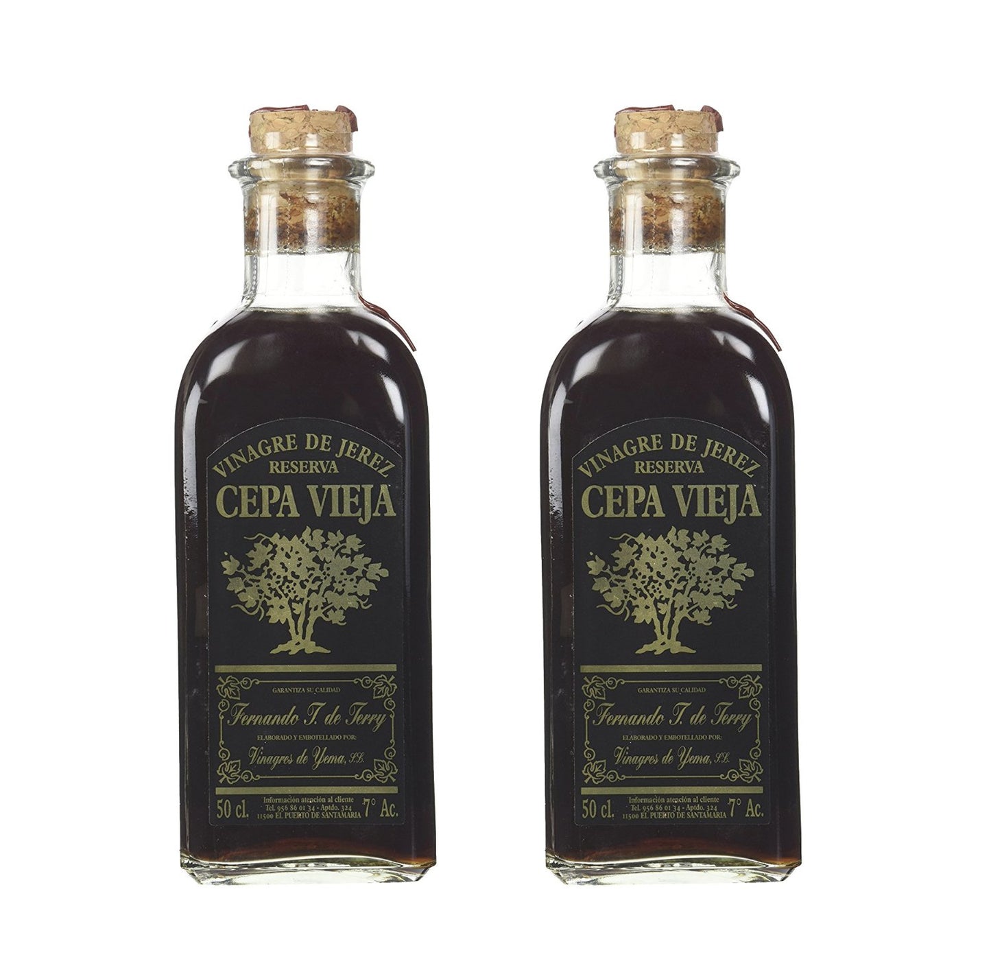 Cepa Vieja Flavor Blend Vinegar From Scomfort Support  16.94 Fluid Ounce (Pack Of 2)