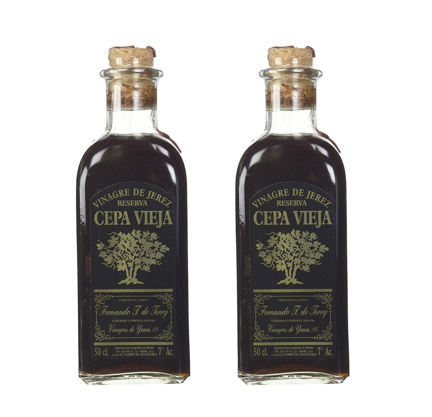 Cepa Vieja Flavor Blend Vinegar From Scomfort Support  16.94 Fluid Ounce (Pack Of 2)