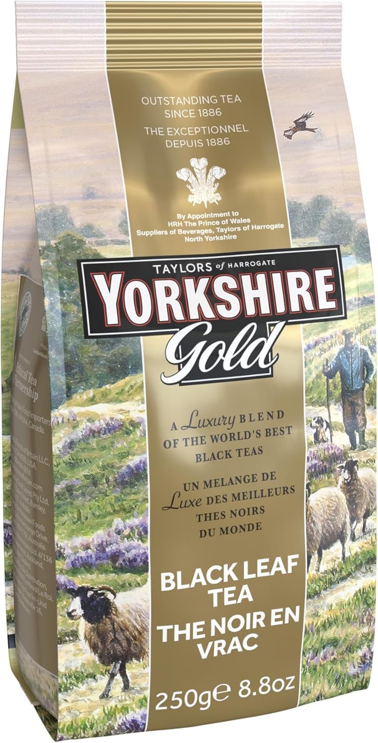 Yorkshire Tea Taylors of Harrogate Loose Leaf Tea - 8.8 Ounce (Pack of 1)