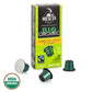 Meseta Coffee compact pieces - Compatible with Nespresso, 100% Arabica, Gourmet Organic, 100 Count, Black