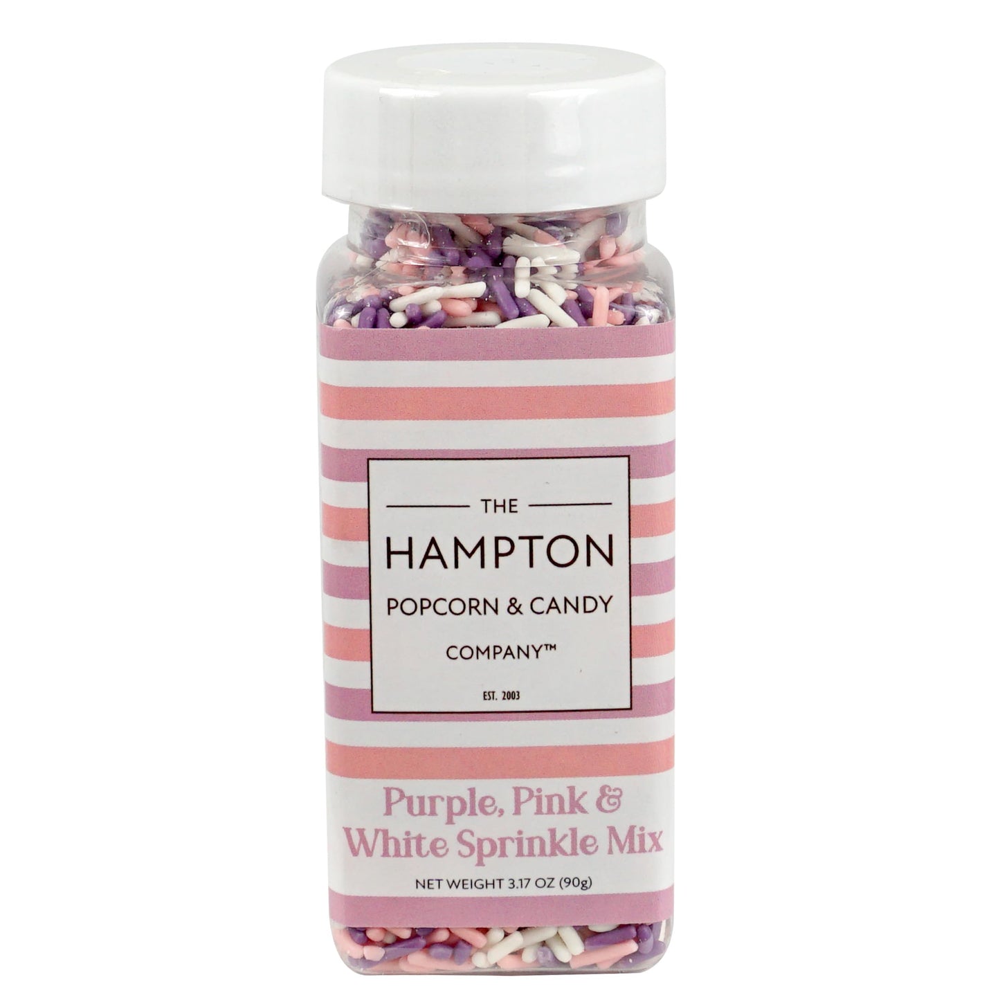 Pink, Purple & White Sprinkles Jimmies 3.17 Oz, Sprinkles For Cake Decorating, Cake Sprinkles, Sprinkles For Baking, Ice Cream &