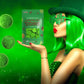 Saint Patrick'S Day 1820 Clover Shamrock Lephrchaun Chocolate Green Coins, Premium Belgian Nut-Free Milk Chocolate, Kosher (1820