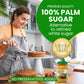 Four Elephants Premium Palm Sugar Non-GMO 16 oz - 100% Natural Sweetener, Pack of 1