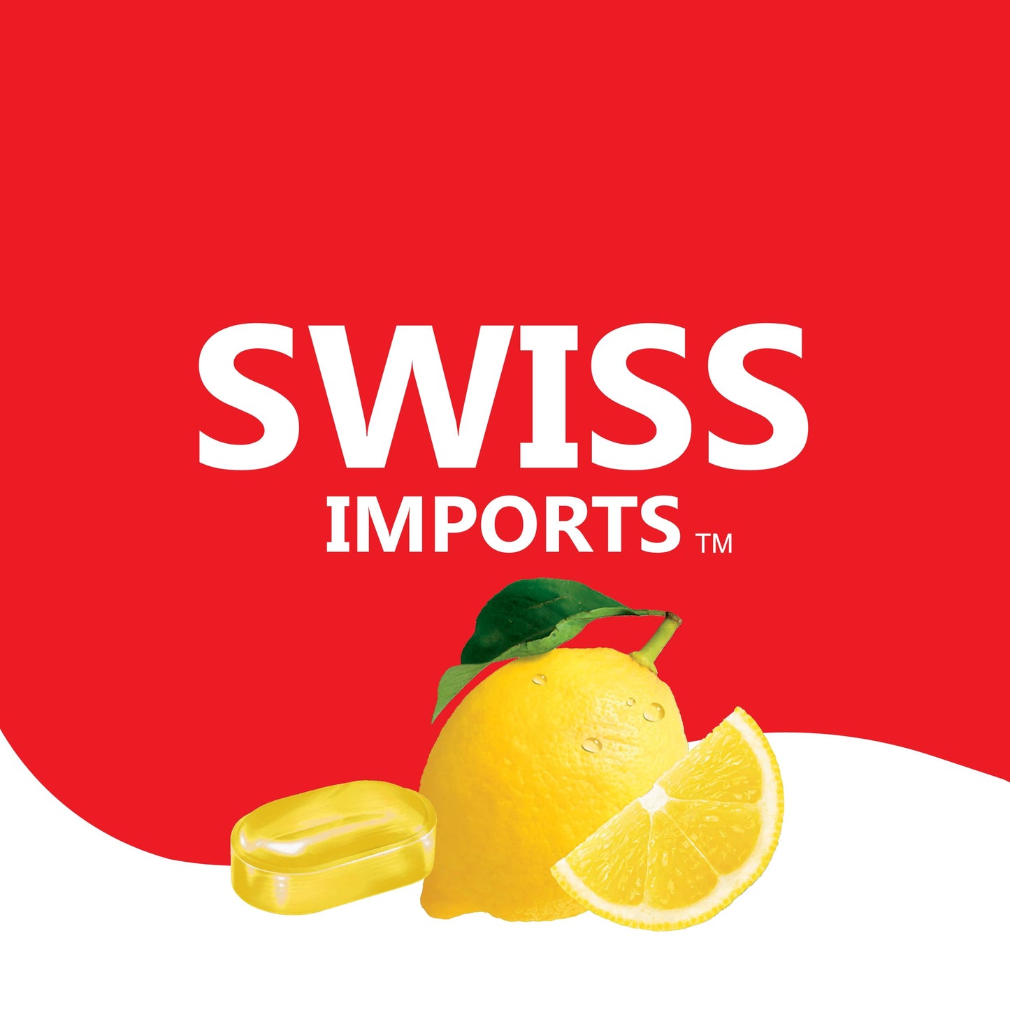 Swiss Imports Sugar Free Bonbons Hard Candy Drops, Lemon, 1.4 Oz/ 40G Box, 9 Pack